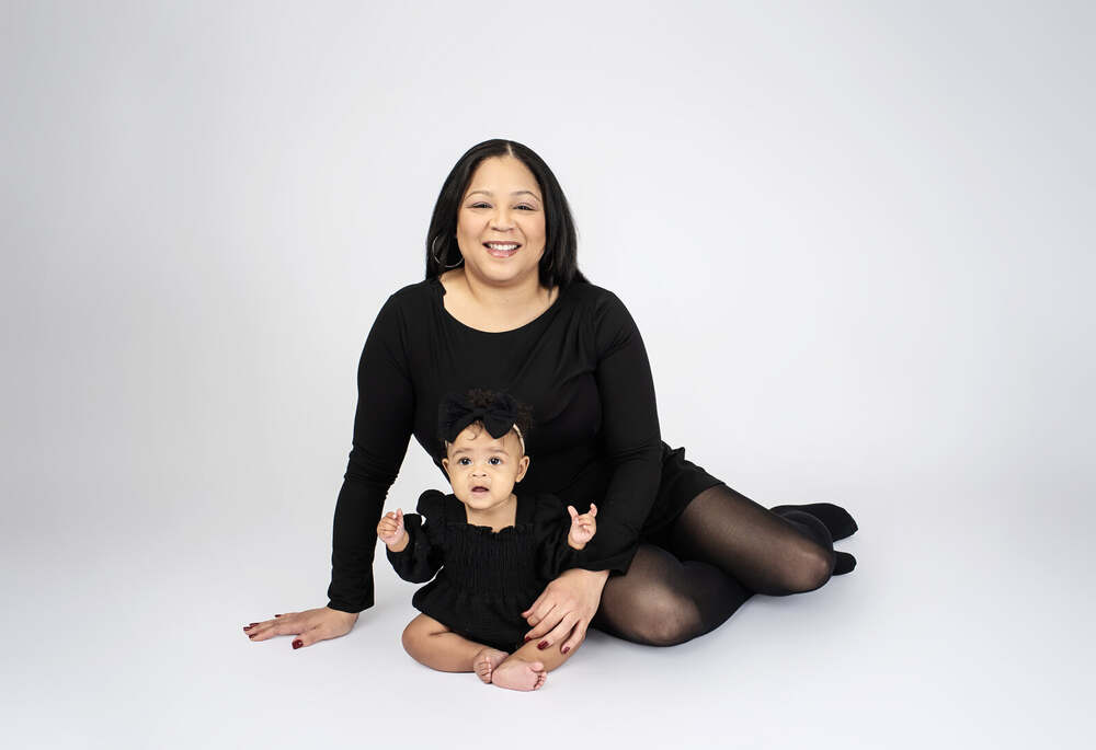 Mommy and me fine art portrait session, Douglasville Georgia
