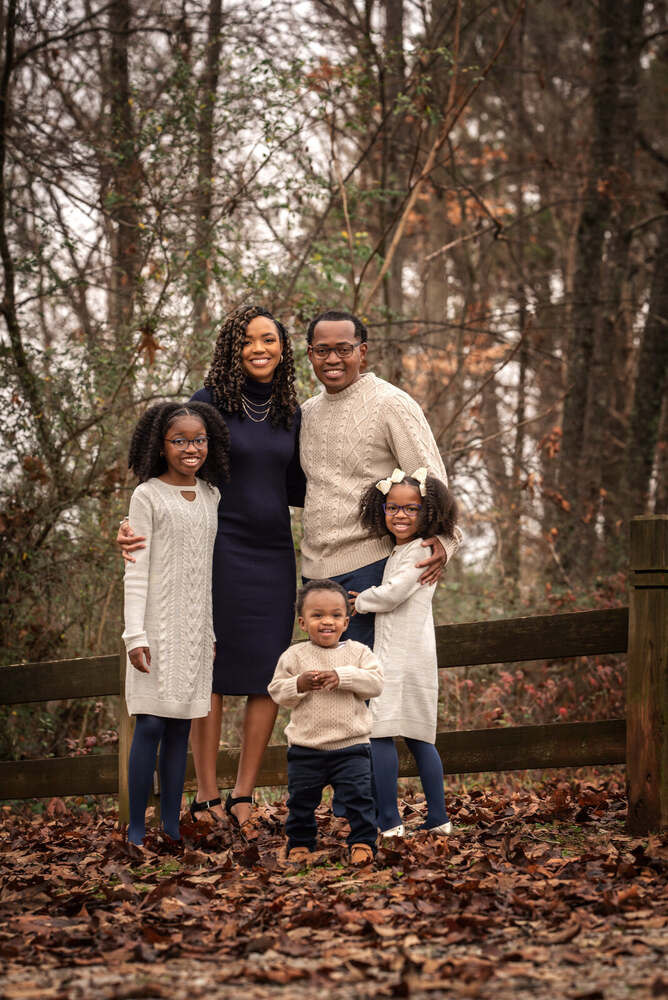 Fine art family portrait session, Atlanta metro studio